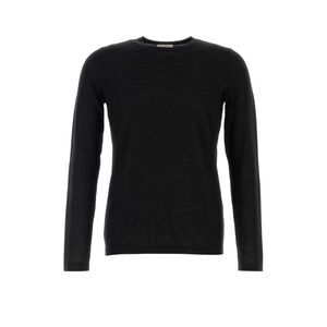 Le Kasha Men Black Cashmere Kyoto Sweater